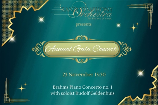 THE RAND SYMPHONY ORCHESTRA presents ANNUAL GALA CONCERT